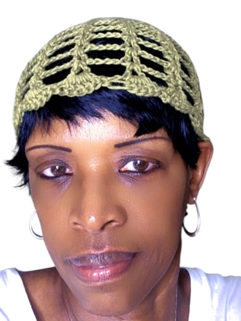 Crochet Mesh Hat | Boho Crochet Summer Hat | Mesh Beanie | Vacation Headwear